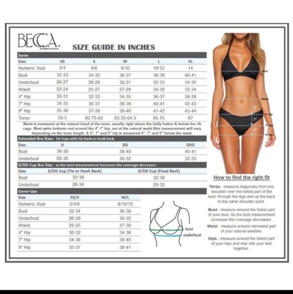 NEW BECCA Wanderlust Crochet Bralette Bikini Top - Picture 6 of 6